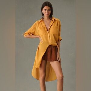 Anthropologie Duster Tunic Shirt